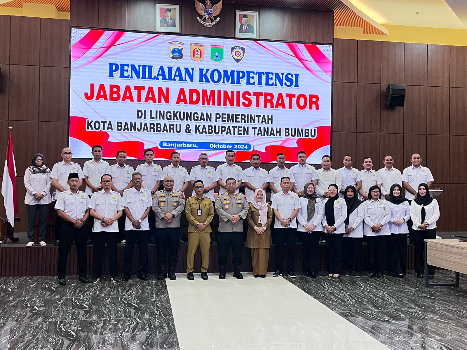 Pembukaan Kegiatan Asesmen Jabatan Administrator di Lingkungan Pemerintah Kabupaten Tanah Bumbu dan Kota Banjarbaru